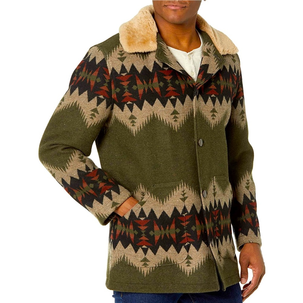 SOLD - Men’s Wool Native American Pendleton Jacket